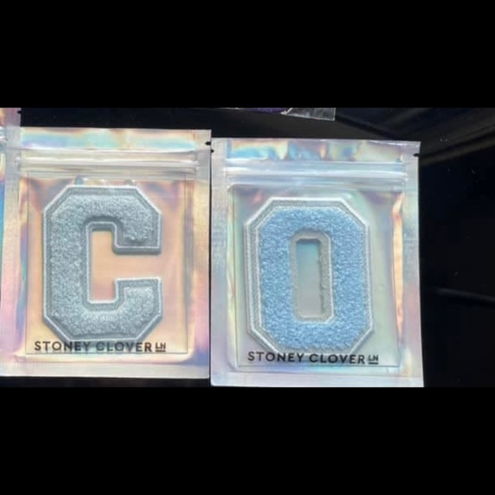 Stoney Clover Large varsity letter patches